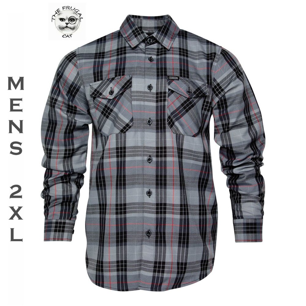 DIXXON FLANNEL - DOWNTOWN Flannel Shirt - Men's 2XL